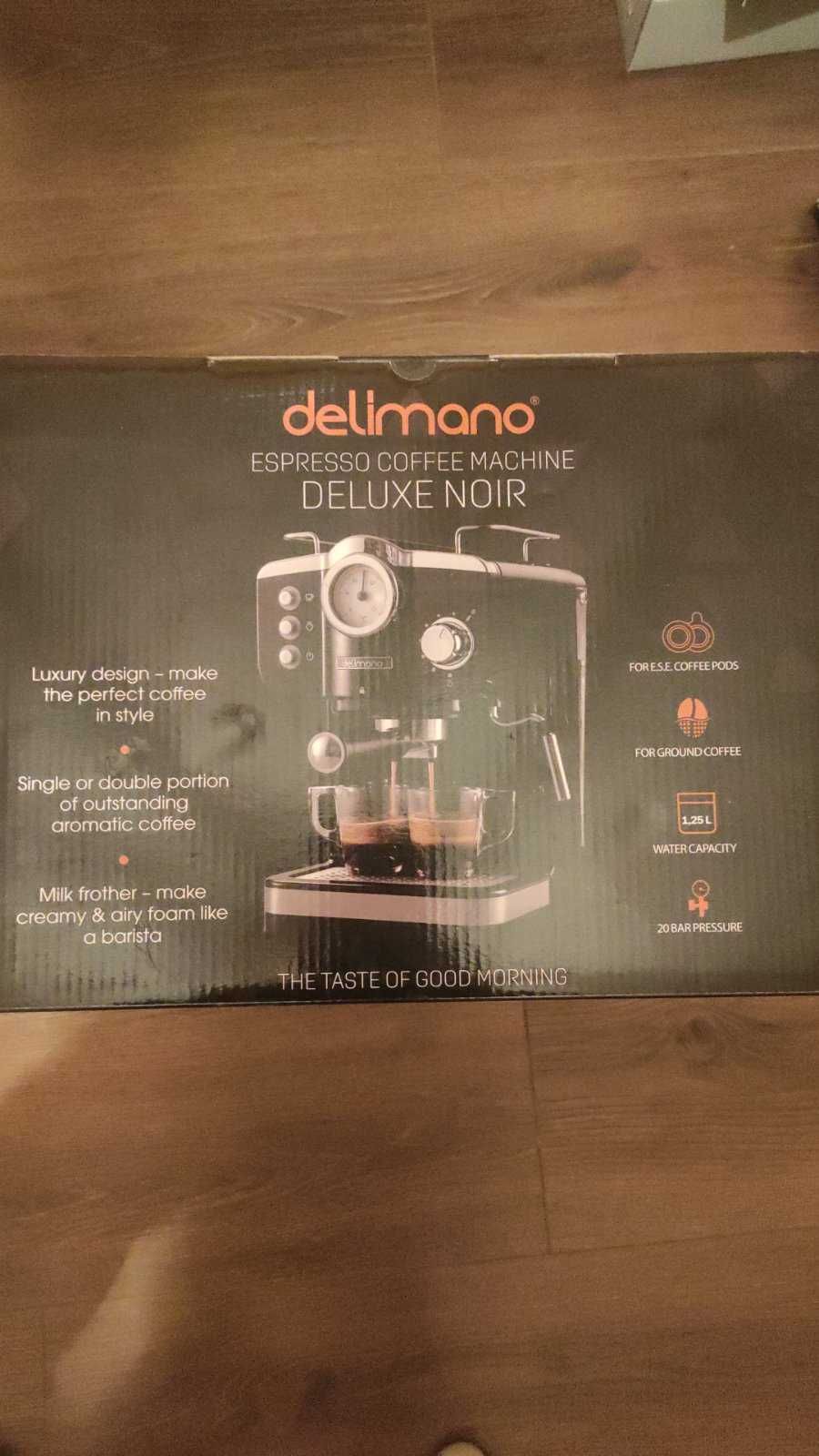 Кафе машина Delimano deluxe noir
