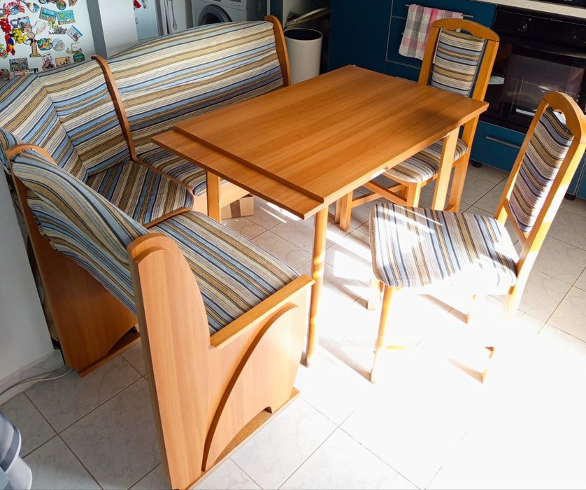 Set complet bucătărie mobilată și utilată