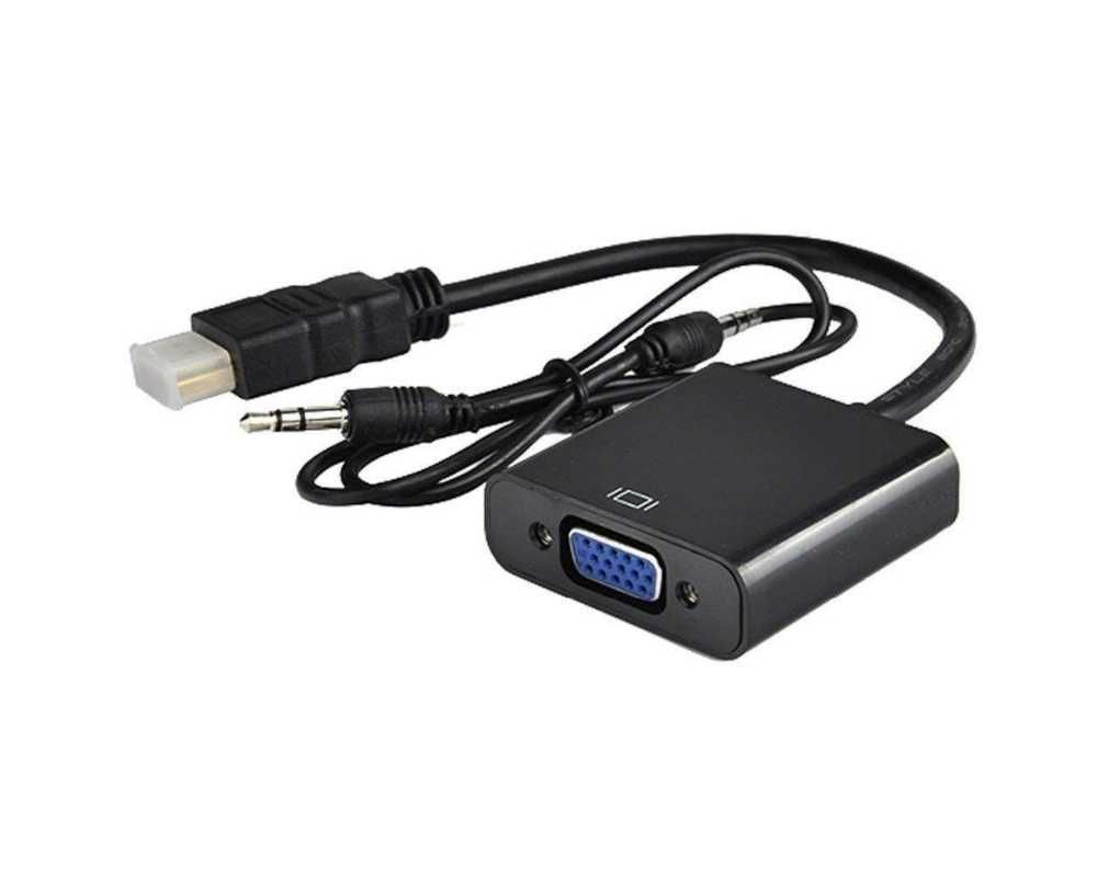 Переходник HDMI - VGA + звук HDMI to VGA + sound adapter