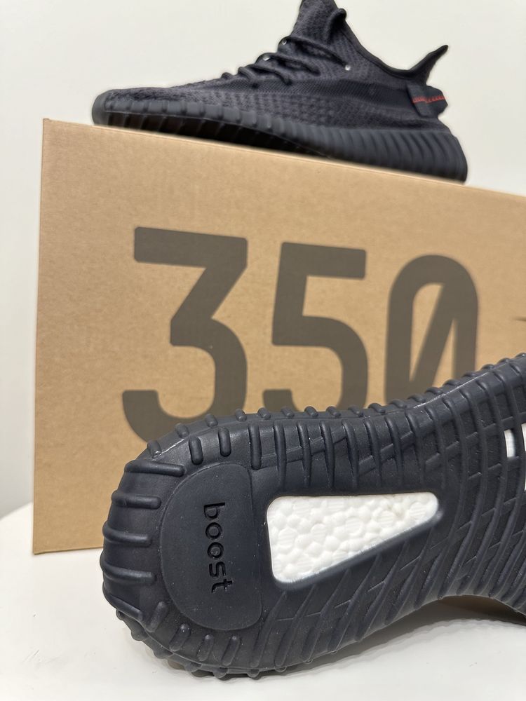 Reducere ! Yeezy Boost 350 - Black Static (Reflectorizant)