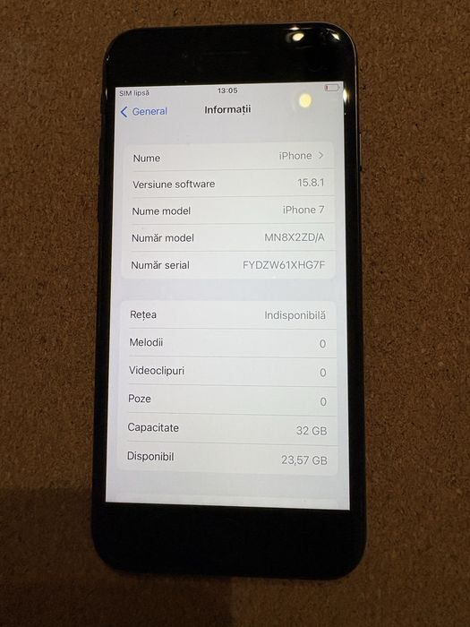 Iphone 7 32 GB ID-XXL2927