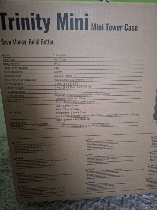 Carcasa pc mini.