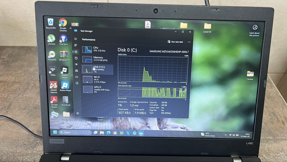 Laptop Lenovo ThinkPad L480