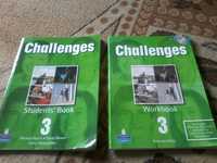 Учебники и диск по английскому Challenge 3