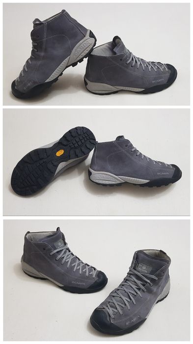 Ghete SCARPA Mojito MID Gore Tex, Vibram, semighete din piele naturală