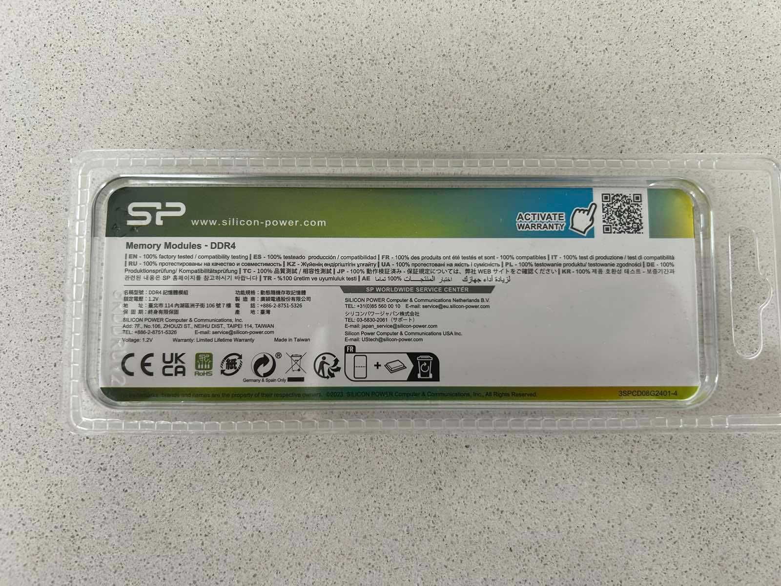Silicon Power 8GB DDR4 2400MHz