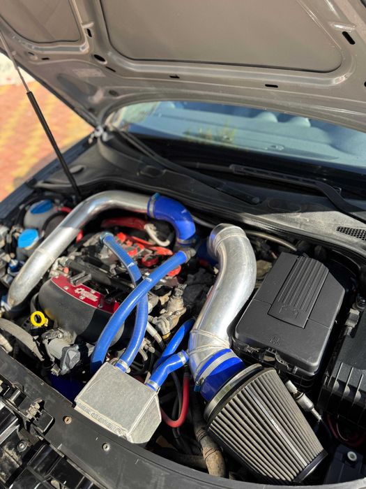 AUDI S3/ 650 CP pe DYNO/ cutie custom/ turbina/ pistoane/ biele
