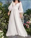Rochie de Mireasa din Matase naturala