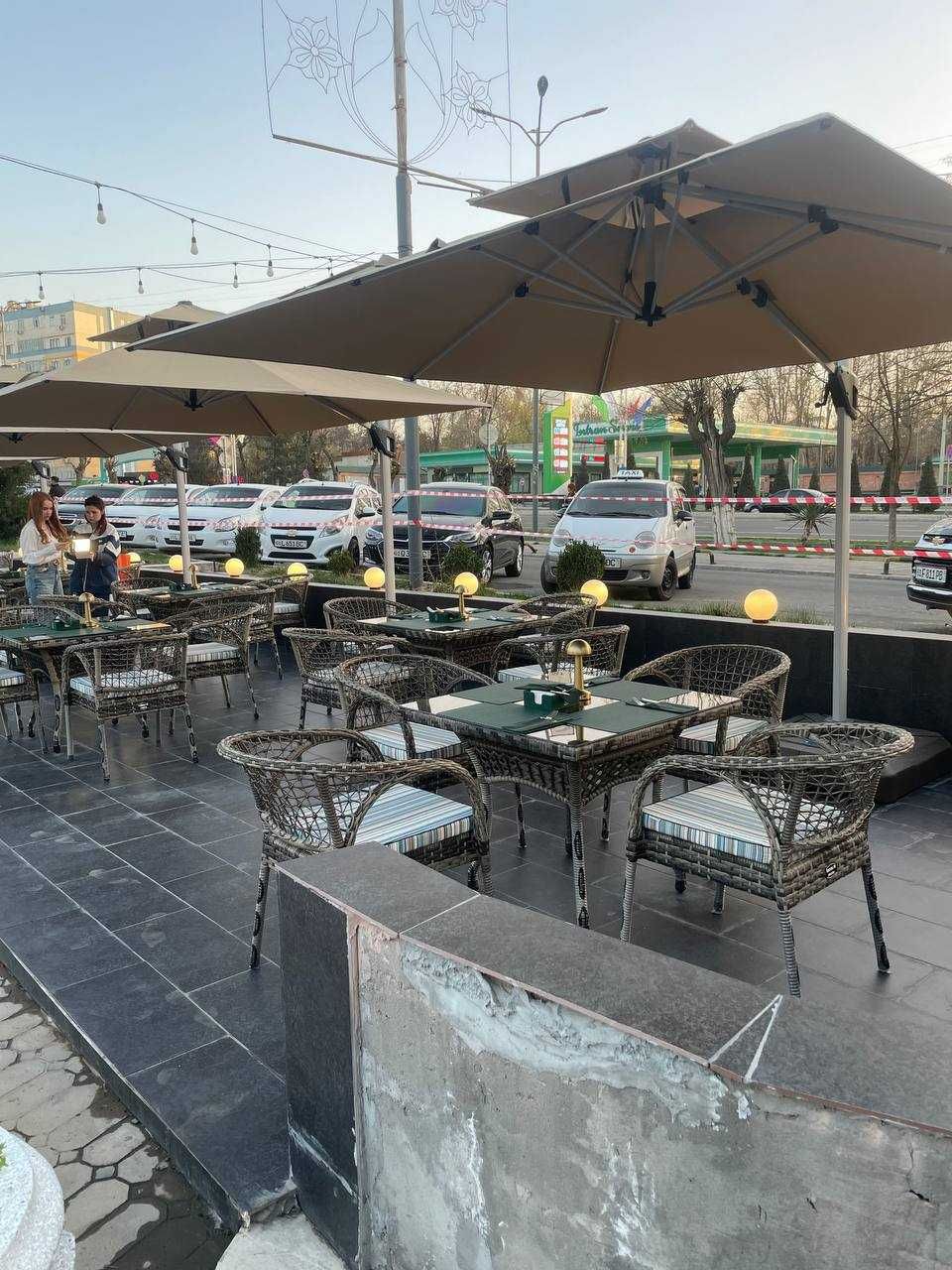 3 Xil variantda Kafe zontlari