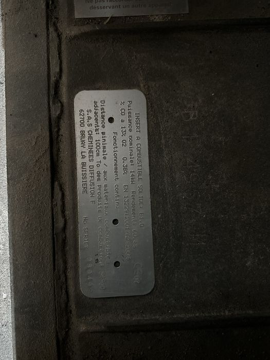 Чугунена Камина на дърва