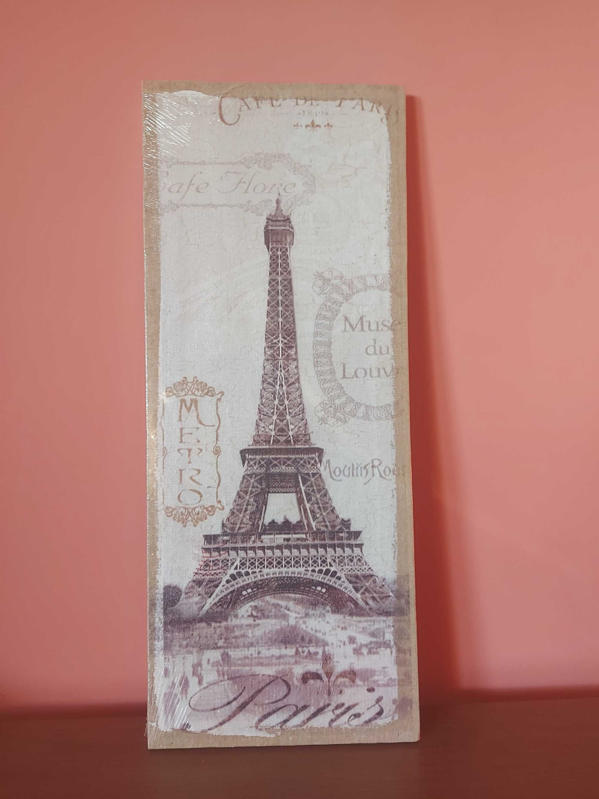 Картина канава пано Париж Айфелова кула