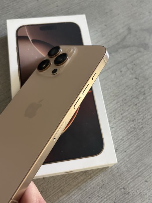 Iphone 16 pro max 256 gb gold rose