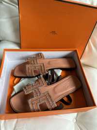 Hermes sandals piele