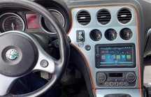 Navigatie Player Alfa Romeo 159 Waze YouTube USB Card BT Aux
