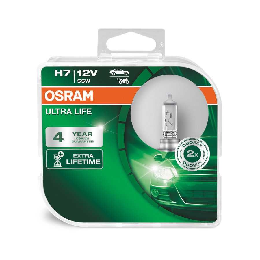 Халогенна крушка за фар Osram H7 Ultra Life