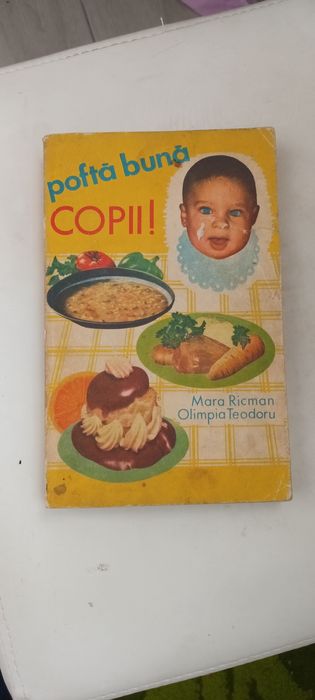 Vând carte de bucate pentru copii