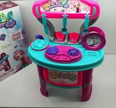 Вълшебна детска кухня за принцеси с 19 части