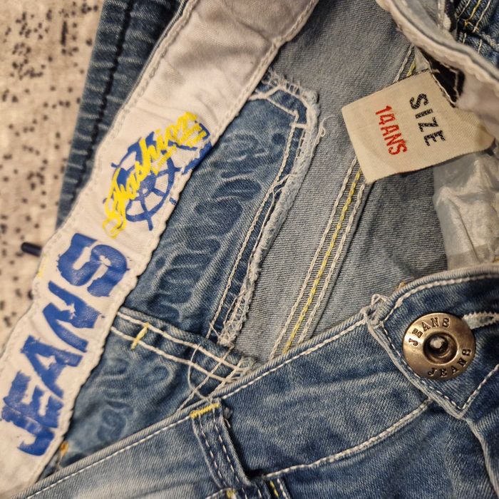 Дънки и карго панталон 158 и ризи