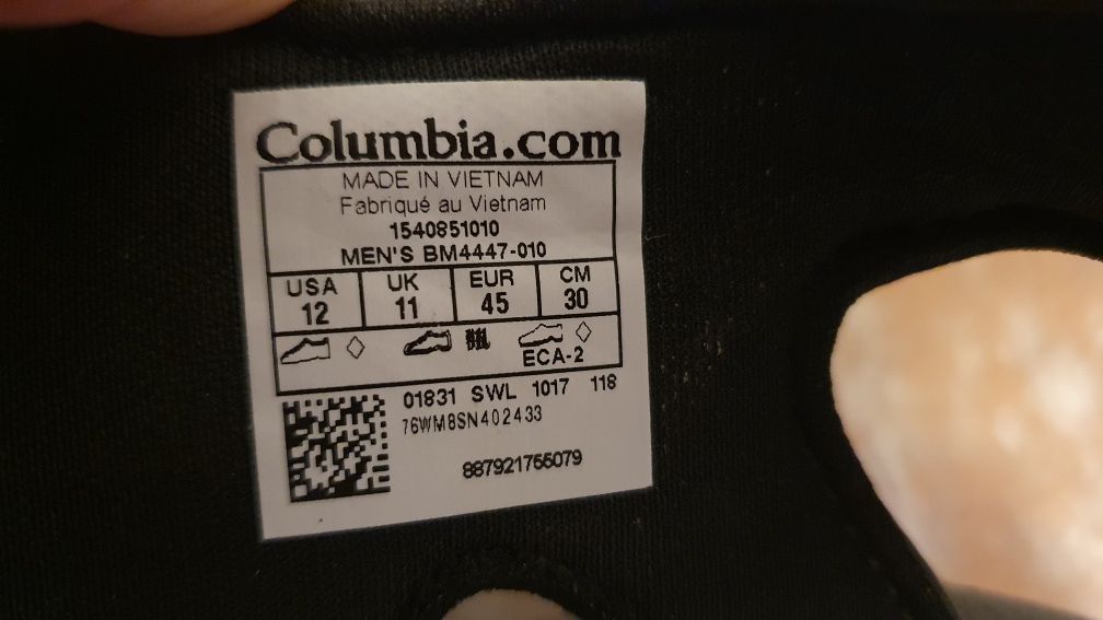 Сандали Columbia Techsun Vent Номер-45