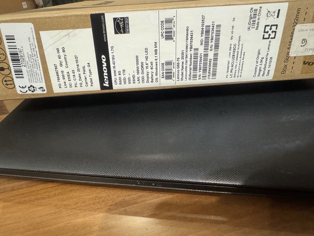 Лаптоп Lenovo G50-70