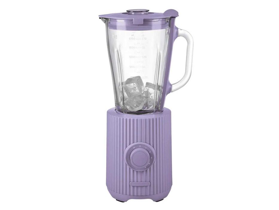 Блендер 600W Лилав стъклена кана