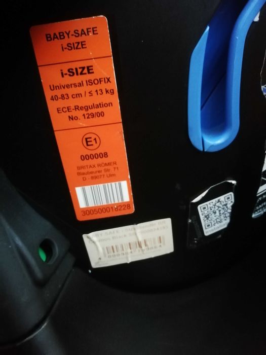 Britax Romer детско столче за кола Baby Safe i-Size ISOFIX 0-13kg