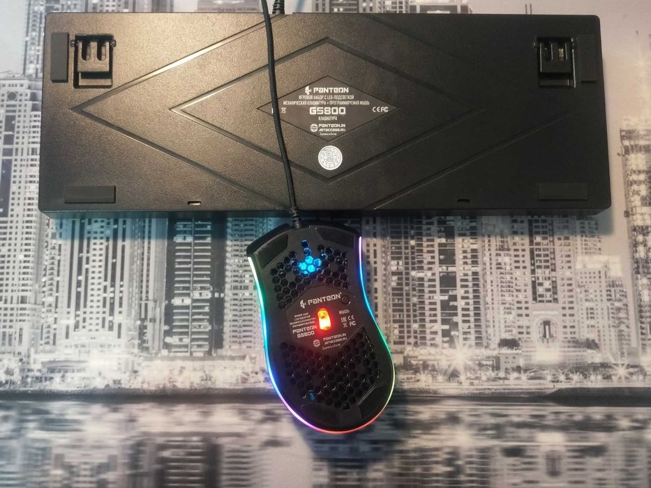 Механическая клавиатура и мышь с программируемой подсветкой в идеале