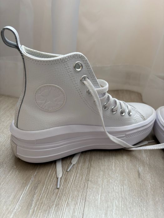 Converse all star white кецове