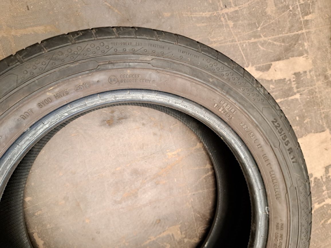 2 anvelope 225/55 R17 Continental