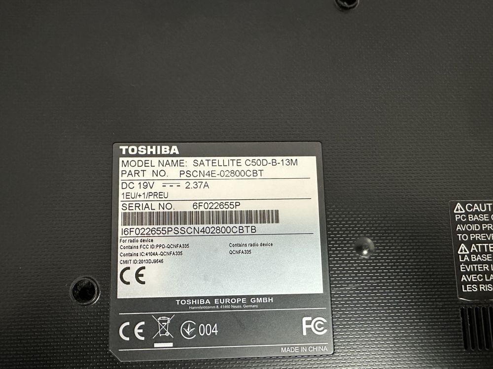 Pret vechi 410 Toshiba Satellite C50D