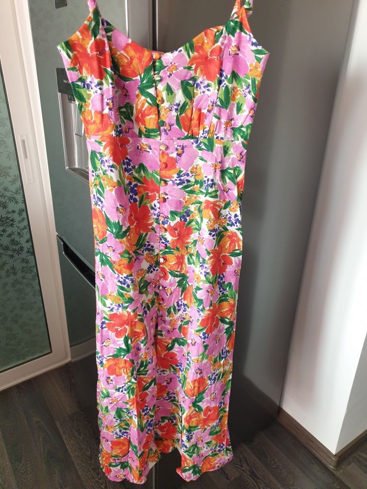 Zara Rochie cu imprimeu floral