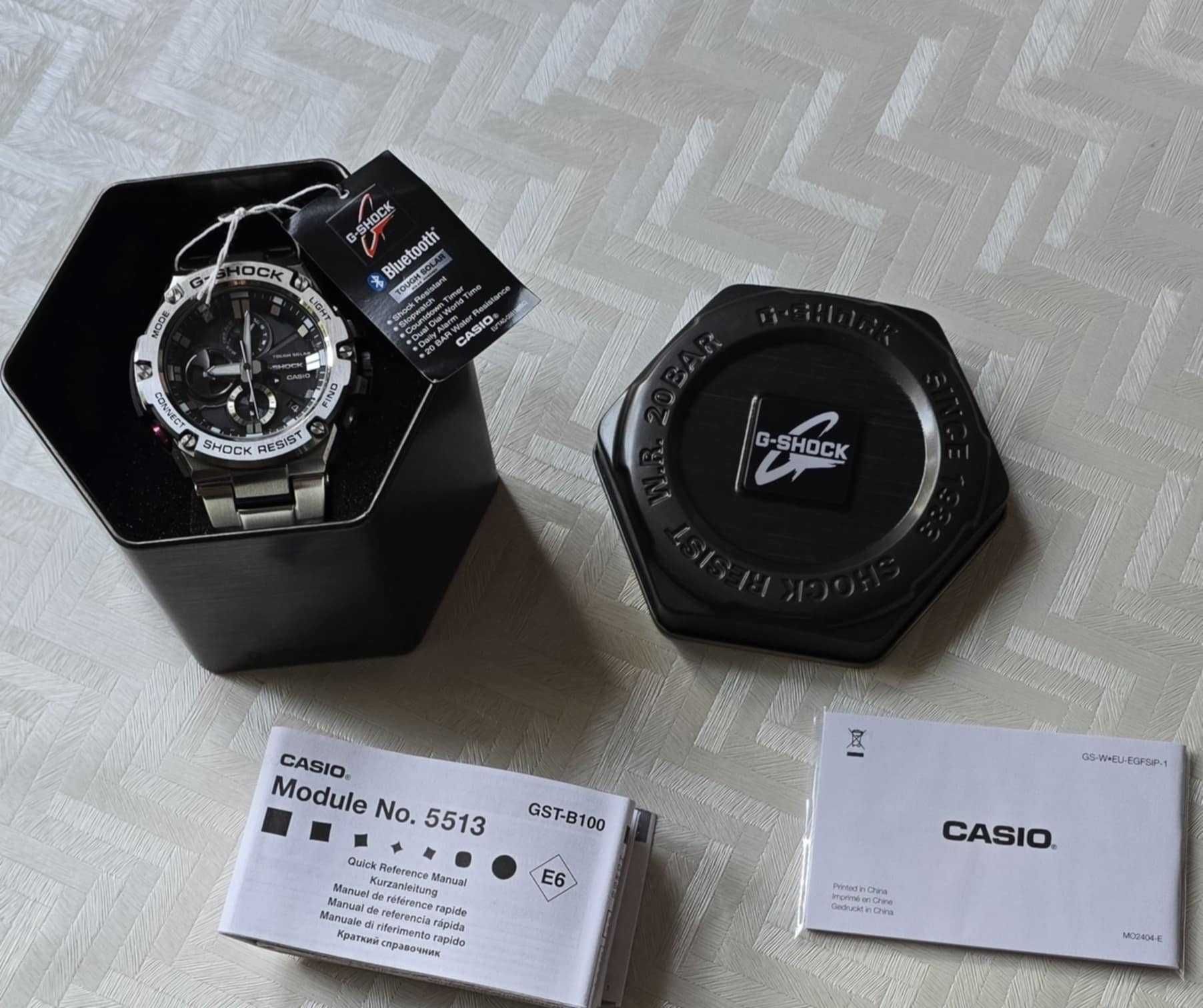 Casio G-Shock GST-B100D-1AER