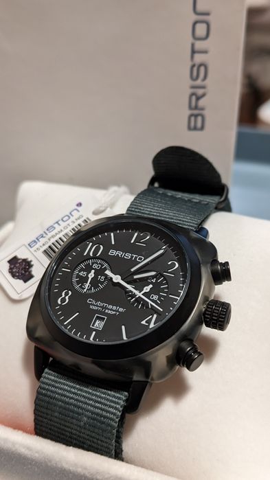Vând/ Schimb Briston Clubmaster Chrono nou