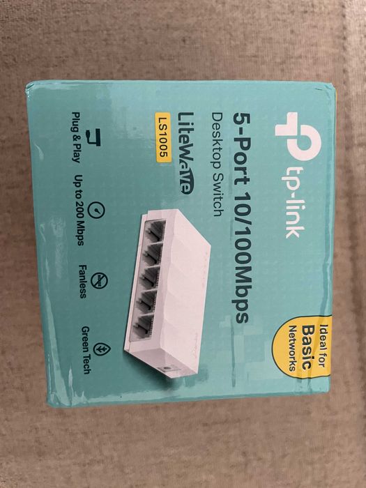 Switch TP-Link LS1005 10/100Mbps