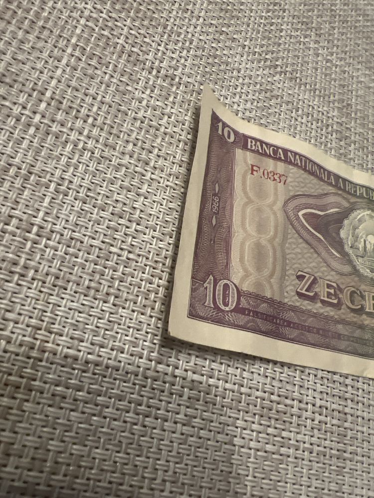 Bancnota zece lei rsr 1966