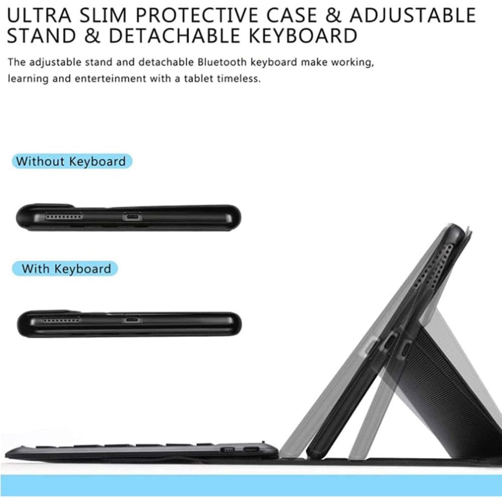 Кейс с безжична тъчпад Bluetooth клавиатура за Redmi Pad Pro 12.1”2024