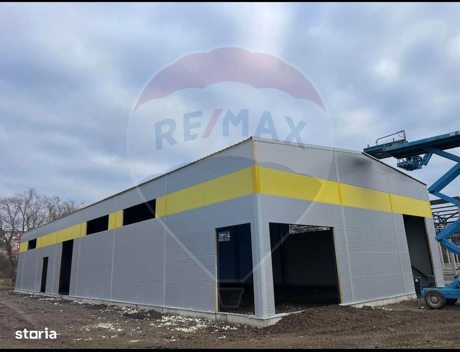 Hala industriala, de vanzare – 600 mp utili, 1200 mp teren