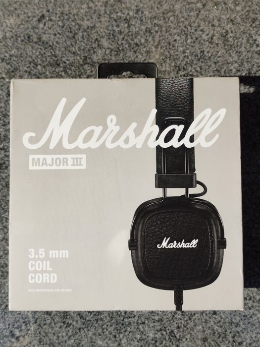 Marshall Major III – Чисто нови слушалки, оригинални, 3.5 мм