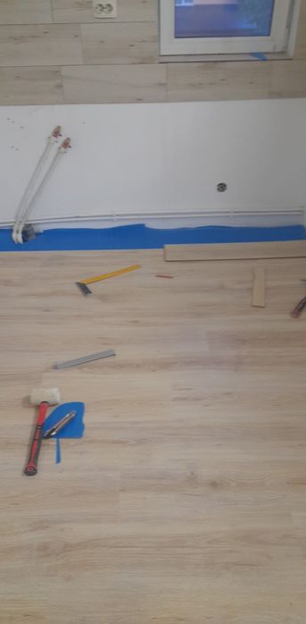 Montaj parchet/ plinta