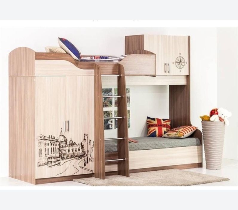 Срочно,срочно! Продам двухярусный детский кровать