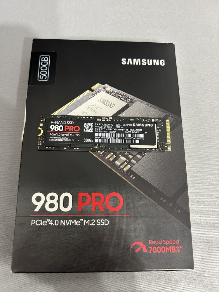 Ssd samsung 980 pro 500gb