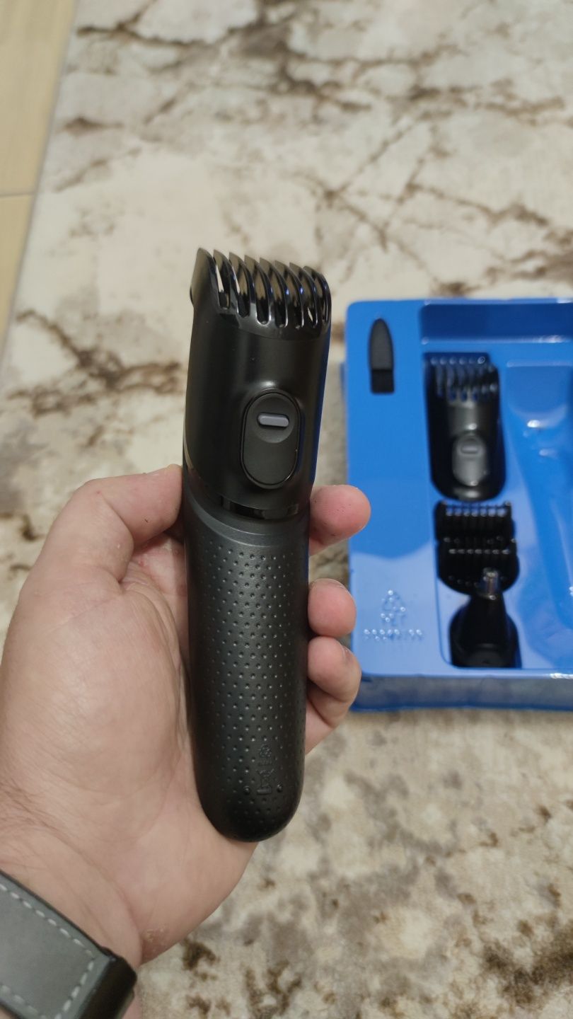 Trimmer, mașina tuns braun barba si corp + nas