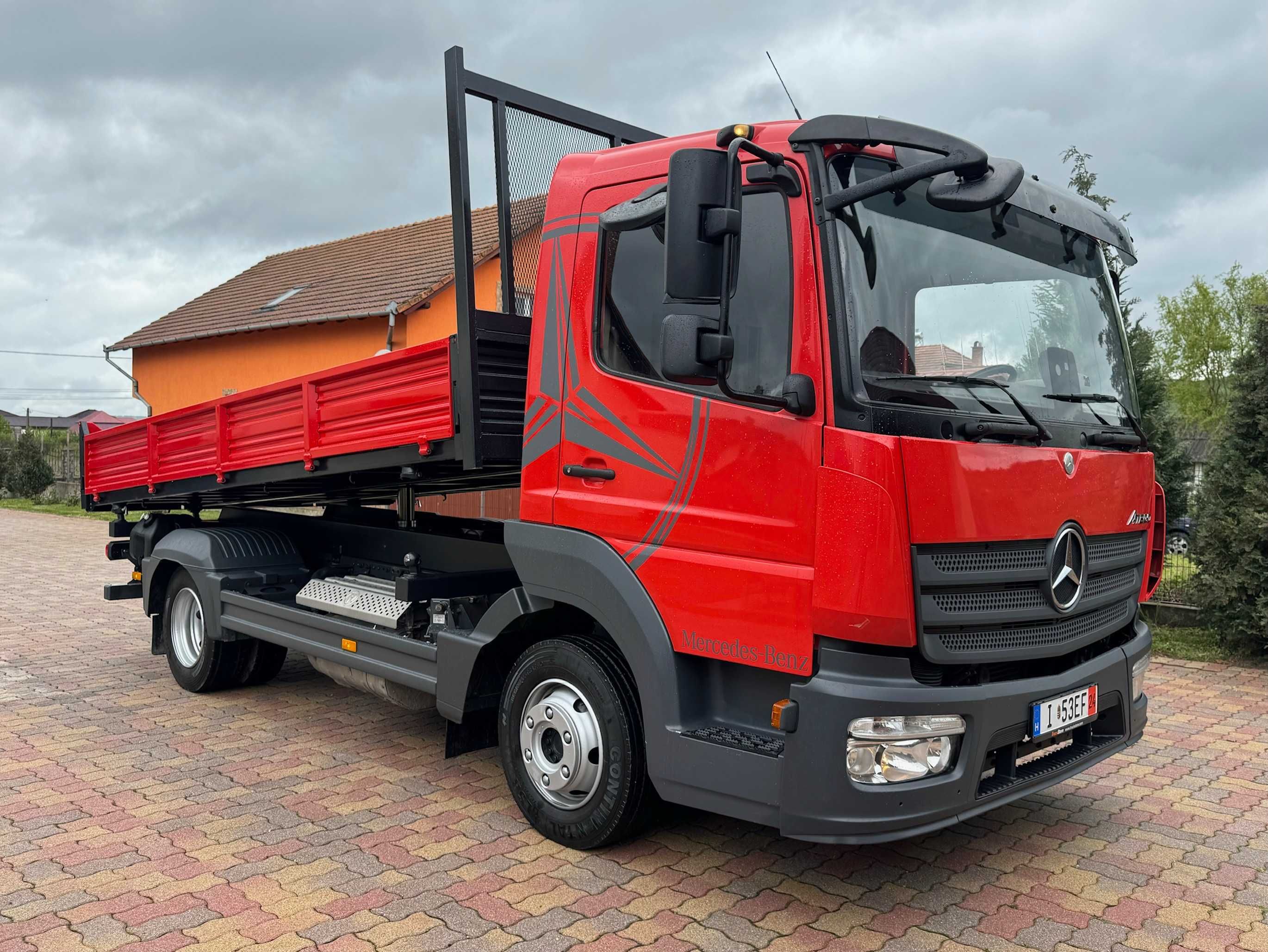 Mercedes Atego 818 basculabil 3 parti 2018 (similar man iveco)