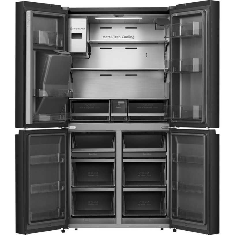 Нов инверторен side by side хладилник четири врати Hisense RQ760N4IFE