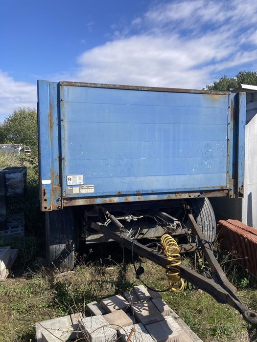 REMORCĂ cu protap 2 axe ( A 5a roată)