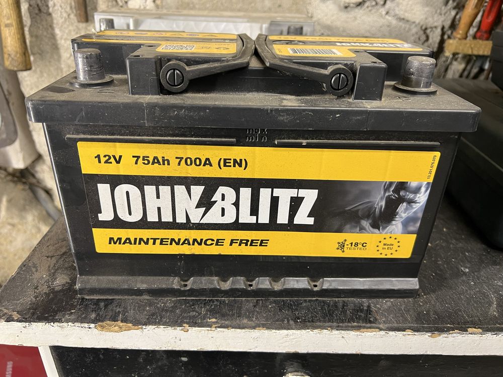 Акумулатор 12V/75Ah JOHN BLITZ