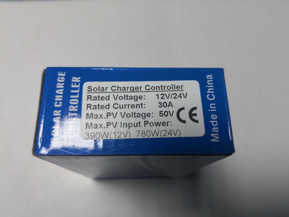 Controler/regulator panou solar PWM 30 A, 12/24 V