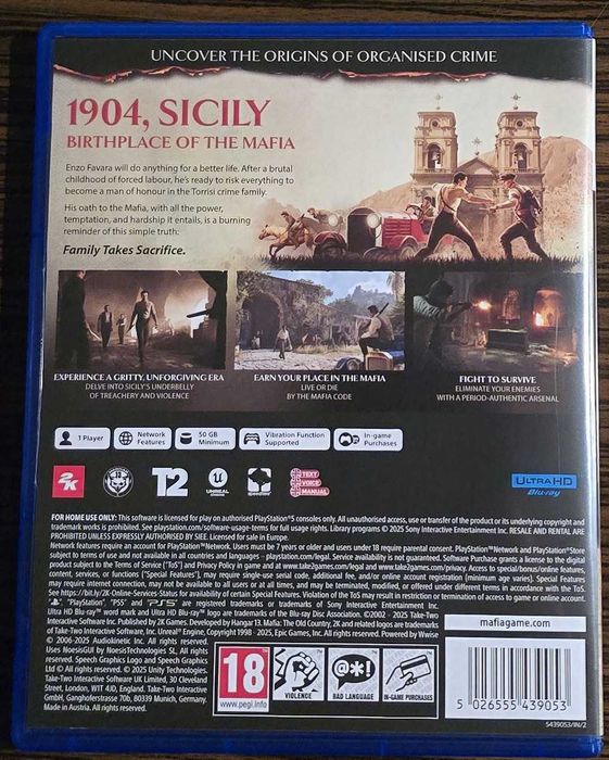 Mafia: The Old Country (PS5)