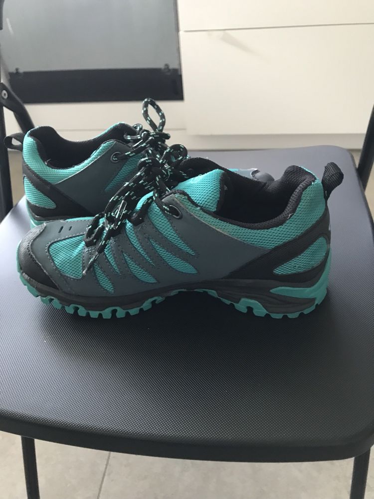 Bocanci trekking sport pentru copii Brutting, marimea 36, impermeabili