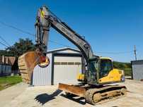 Excavator senile cu lama Volvo EC 160 C, an 2011, 17 tone, 9.300 ore !